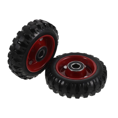 Heavy duty solid rubber wheel - duty,