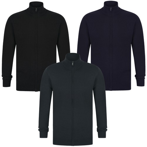 Men zip through cardigan - men's,