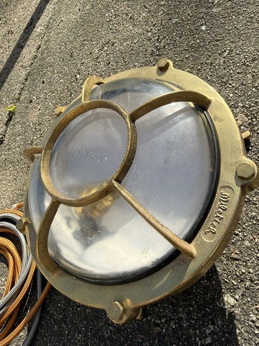 Vintage miletich brass marine - miletich,