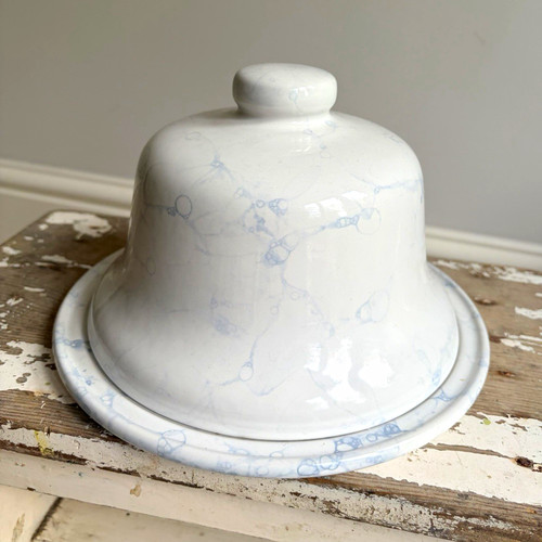 Vintage ceramic cheese dome - ceramic,