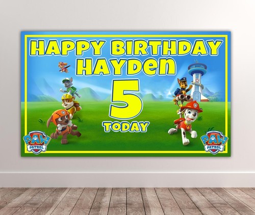 Paw patrol personalised - patrol,