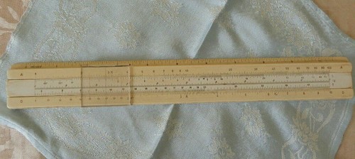 Vintage nestler slide rule - nestler,