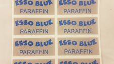 ESSO BLUE DECAL STICKERS VALOR