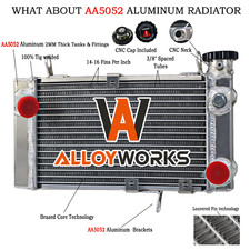 Aluminium Racing Radiator For