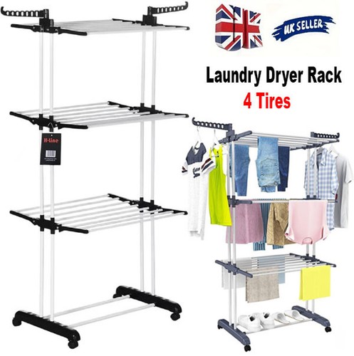 Tier foldable laundry dryer - 4,