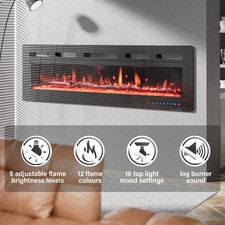 40" Electric Fireplace Insert