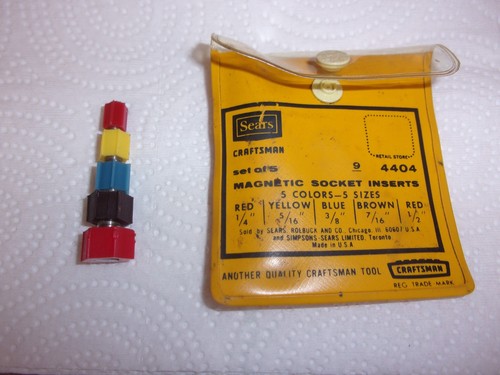 Vtg sears craftsman - 1/4",