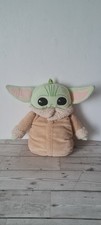 Primark Baby Yoda Plush Grogu Mandalorian Star Wars Plush Water Bottle Cover 12"