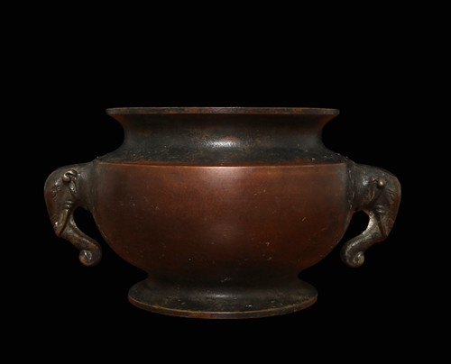 Xuan signed old chinese copper - signed,