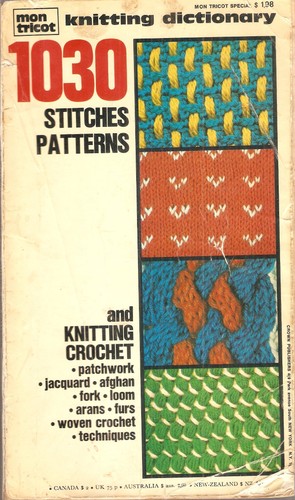 Mon tricot knitting dictionary - tricot,