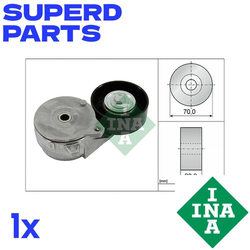 Multi belt tensioner fits - belt,