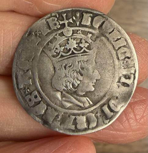Henry vii silver - (1485-1509).,