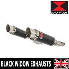 Z1000 Z 1000SX 10-19 4-2 Exhaust Silencers GP Round Carbon 230CR