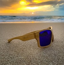 ONE OF A KIND! POLARIZED, SOLID WOOD FISHING SUNGLASSES + FREE US SHIPPING