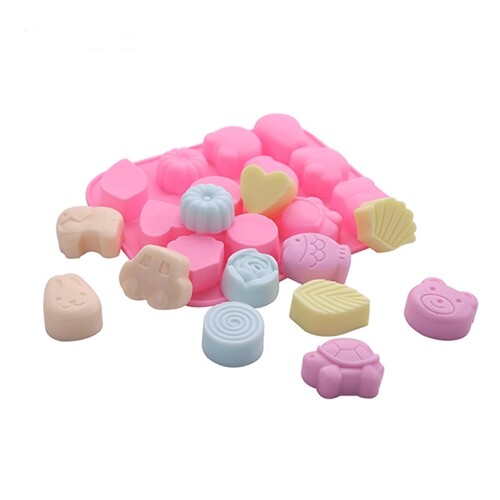 Soap mould flower fish - soap,