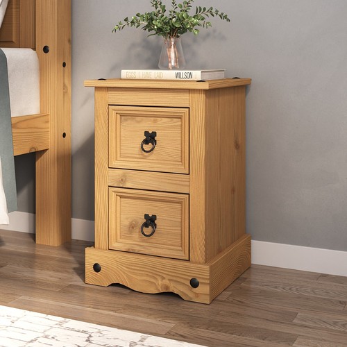 Corona bedside table cabinet - bedside, 2