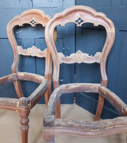 Pair antique victorian - pair,
