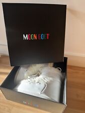 Moon Boot White Faux Fur