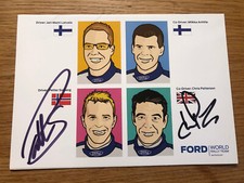 PETTER SOLBERG SIGNED FORD