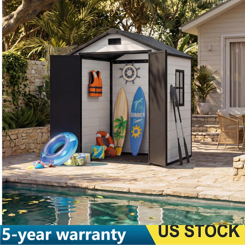 6x4 outdoor storage - ft, shed