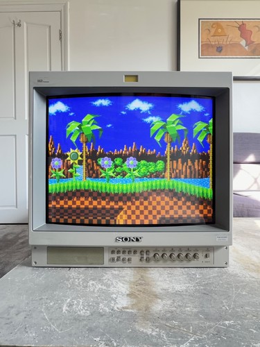 Sony trinitron pvm 2053md - sony, 20"