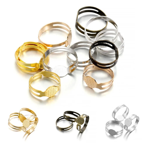 Rolled gold ring clip reducer - ring,
