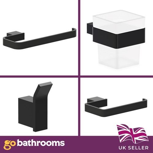 Matt black bathroom - matt,