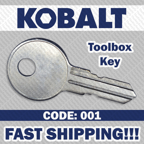 Kobalt toolbox replacement key - kobalt,