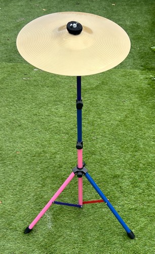 Multicolour light cymbal stand