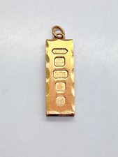 9ct yellow solid gold - gold, ingot