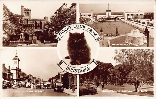 Family history postcard - family,