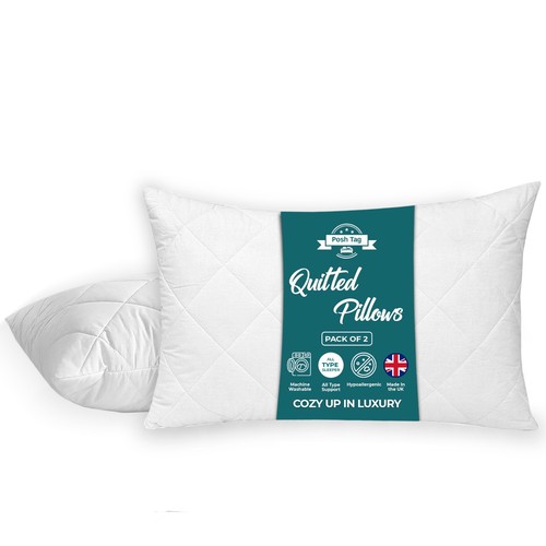 Quilted pillows hotel - pillows,