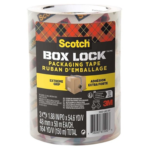 Scotch box lock clear - box,