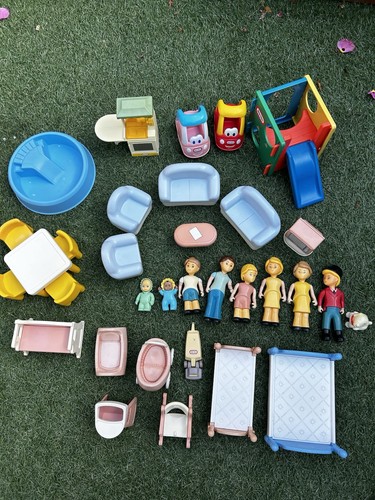 Vintage little tikes dolls - little,