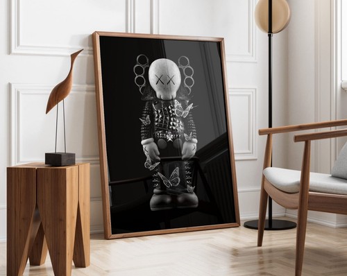 Brass knuckles kaws art - brass,