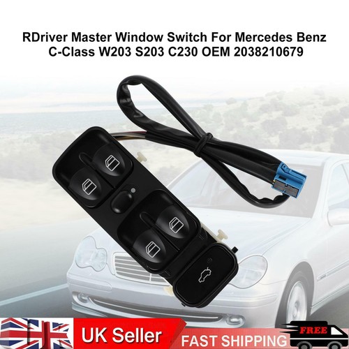 Driver master window switch - master,