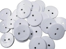 White lead penny curtain - white,