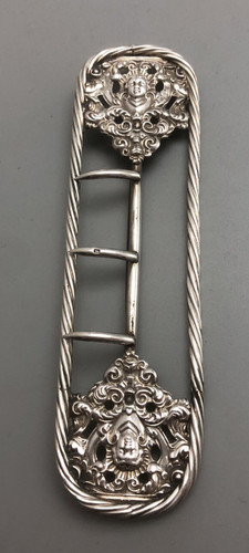 Victorian silver buckle levi - buckle, &