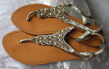 MONSOON SANDALS SIZE 7 SILVER