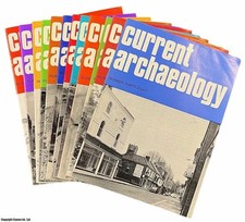 CURRENT ARCHAEOLOGY. 12 ISSUES. NO. 48-59, 1975-1977. 1975-77