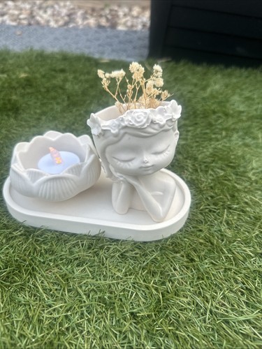 Handmade white girl face - handmade,