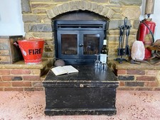 Old Antique Pine Chest