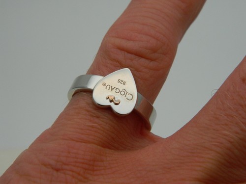 Clogau silver 9ct rose gold - &,