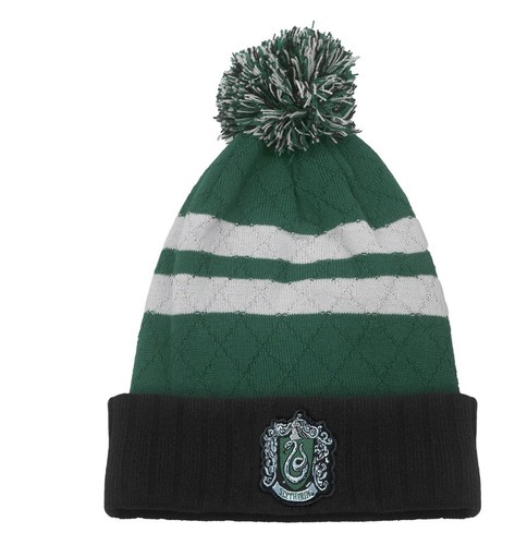 Slytherin bobble beanie hat - bobble,
