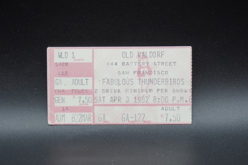 1982 fabulous thunderbirds - 1982,