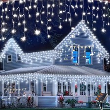 LED Snowflake Fairy String