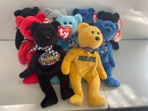 Beanie baby babies - beanie, nascar