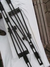 2x bike carrier / rack for car roof bars. Steel. Foldable.