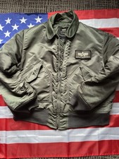  Vintage Alpha  industries Cwu /45 p flying jacket   size large
