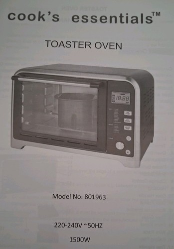 Cooks essentials toaster - essentials, oven